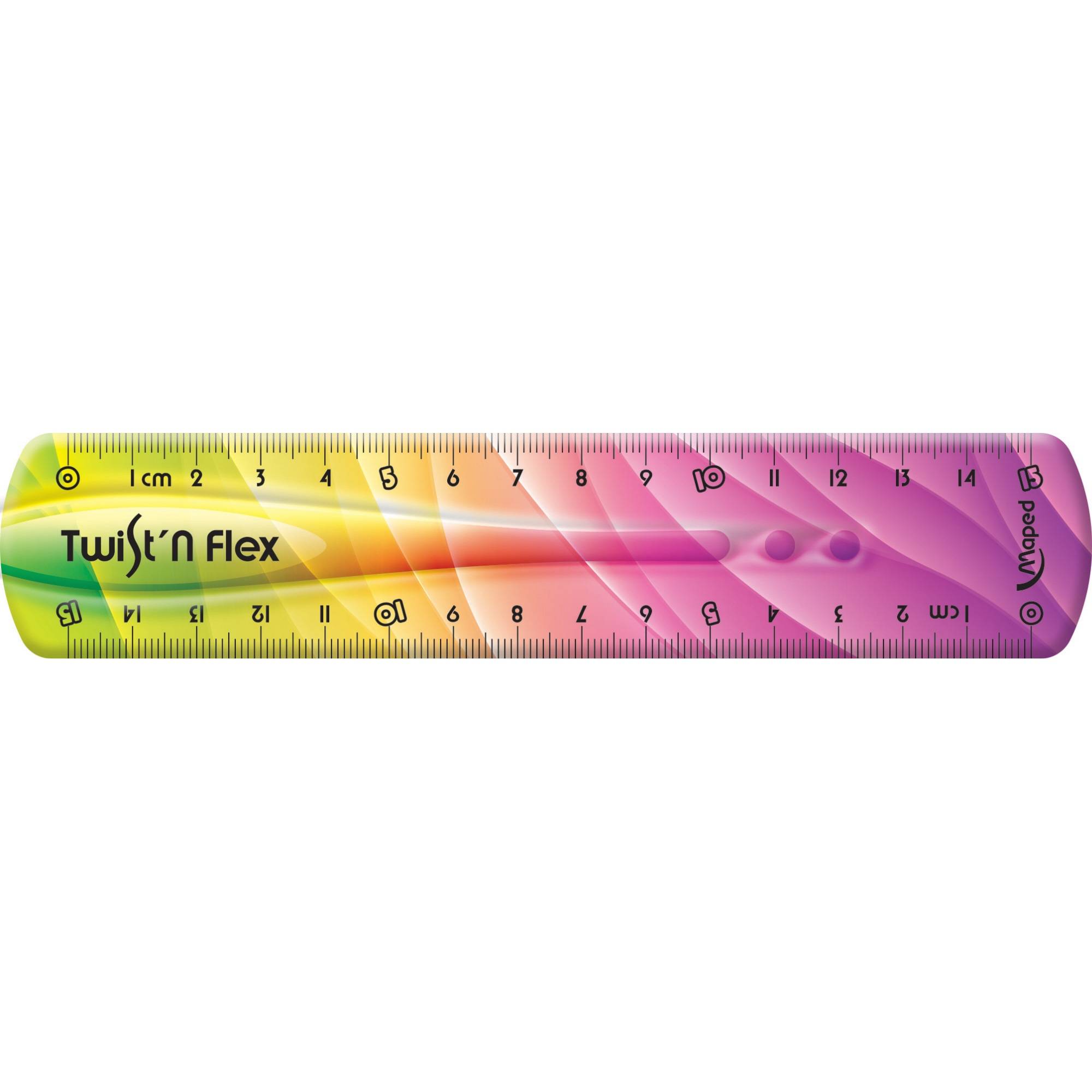 Maped Lineal TWISTnFLEX DECOR 279115 15cm sortiert