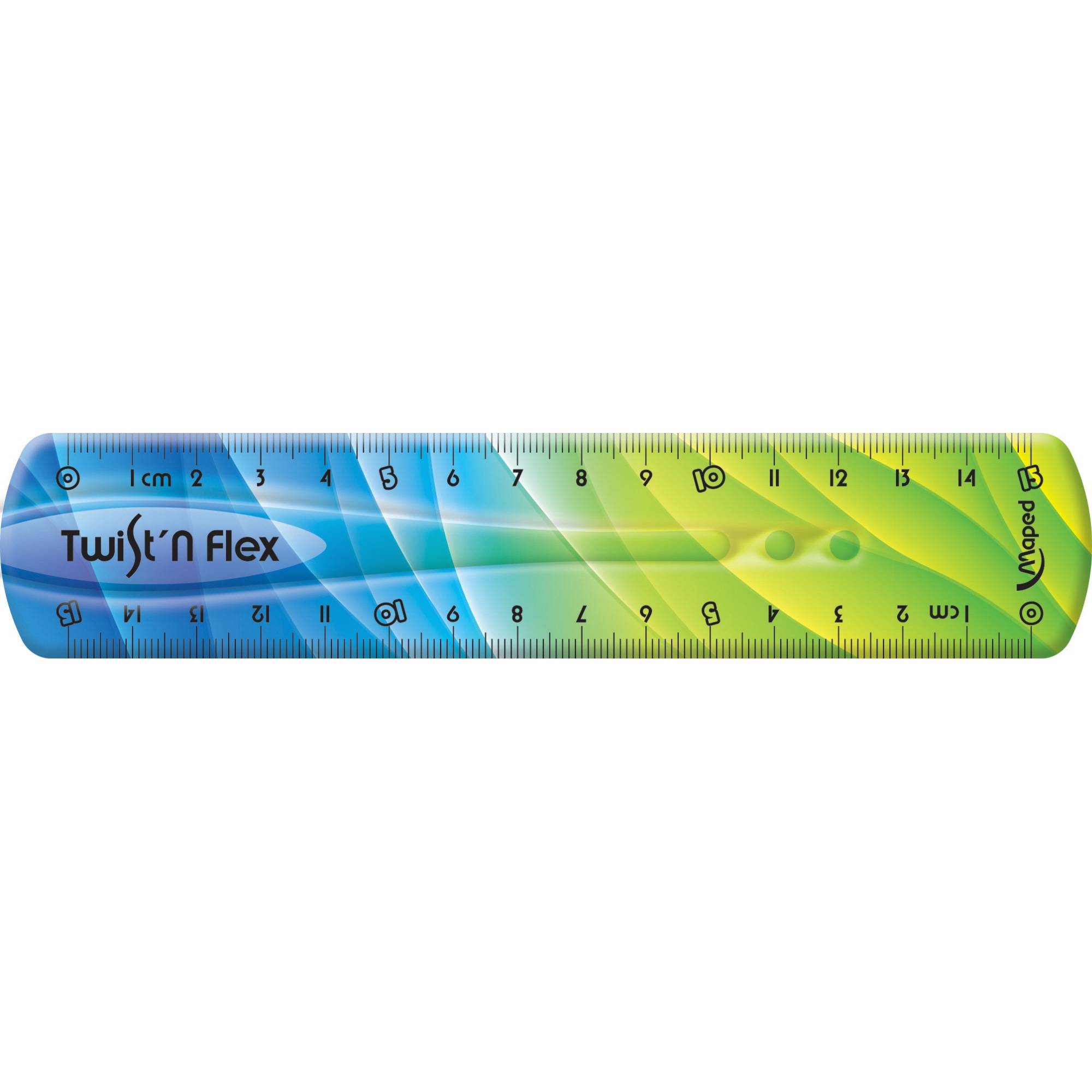 Maped Lineal TWISTnFLEX DECOR 279115 15cm sortiert