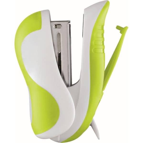 Heftgerät Ergologic Mini 26/6 15 Blatt 27mm farbig sortiert