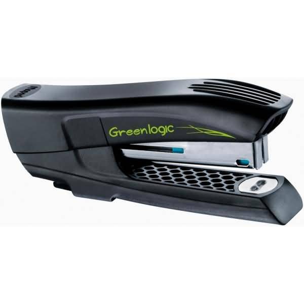 Heftgerät Greenlogic Compact Pocket Nr.10 15 Blatt 43mm schwarz