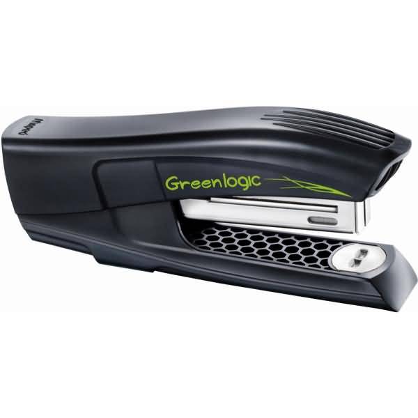 Heftgerät Greenlogic Half Strip 25 Blatt 53mm schwarz