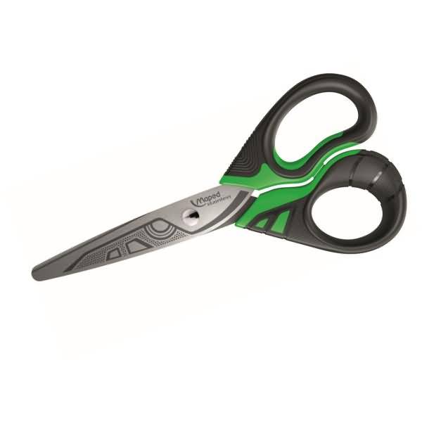 Schere Sensoft Fluo 13 cm farbig sortiert