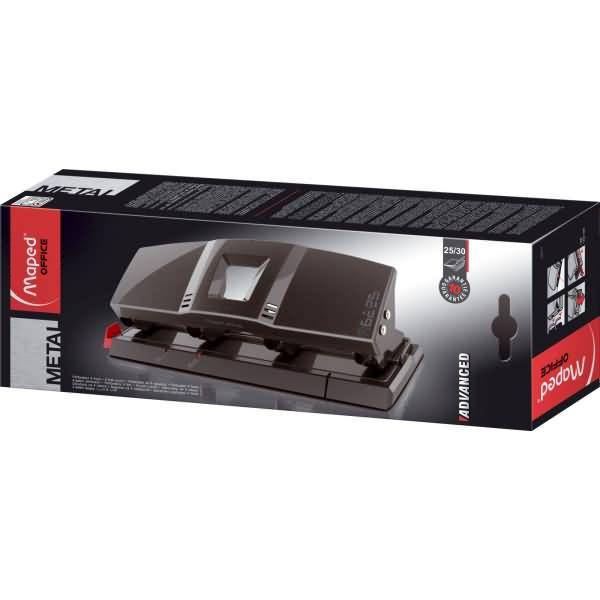 Locher 4-fach Advanced Metal Metall 25-30 Blatt metallic taupe