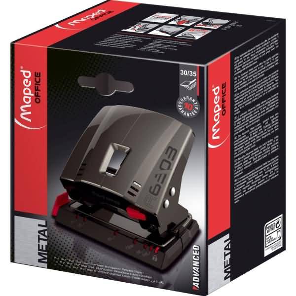 Locher Advanced Metal Collector Metall 30-35 Blatt metallic taupe