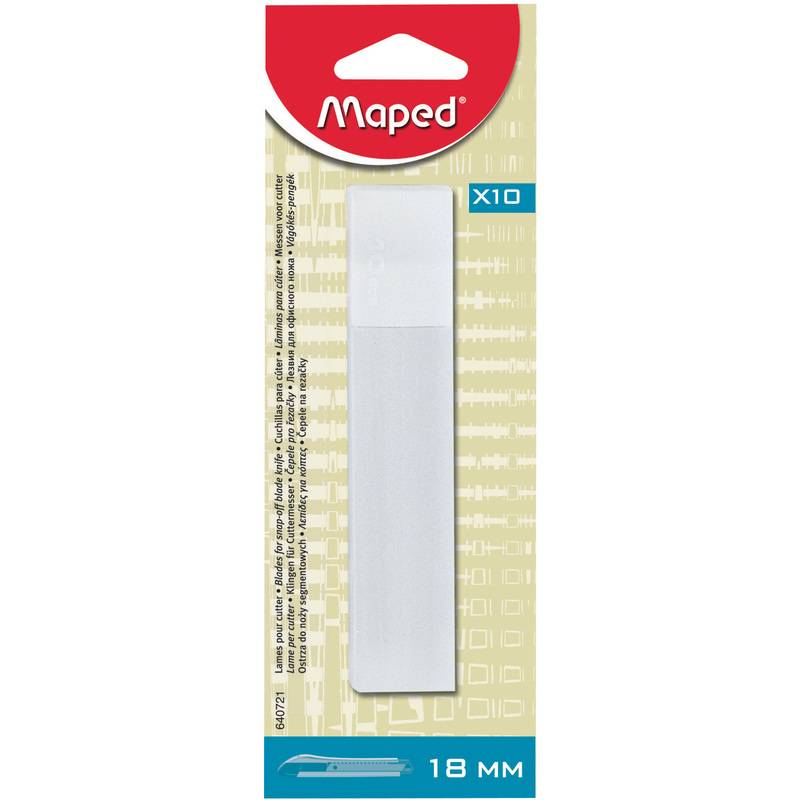 Maped Cutter-Ersatzklingen, Klinge: 18 mm
