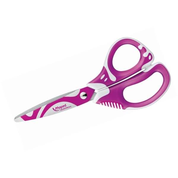 Schere Zenoa Fit 13 cm Rechts-u.Linkshänder farbig sortiert