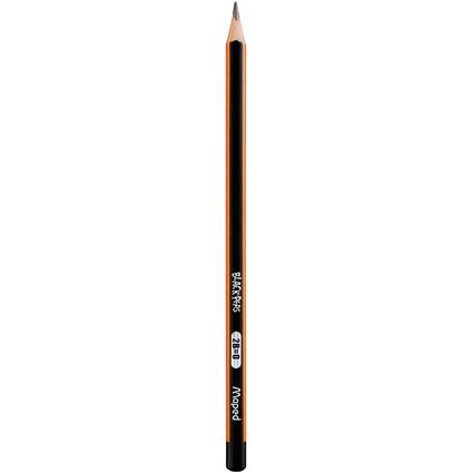 Maped Bleistift BLACK'PEPS, Härtegrad: 2B