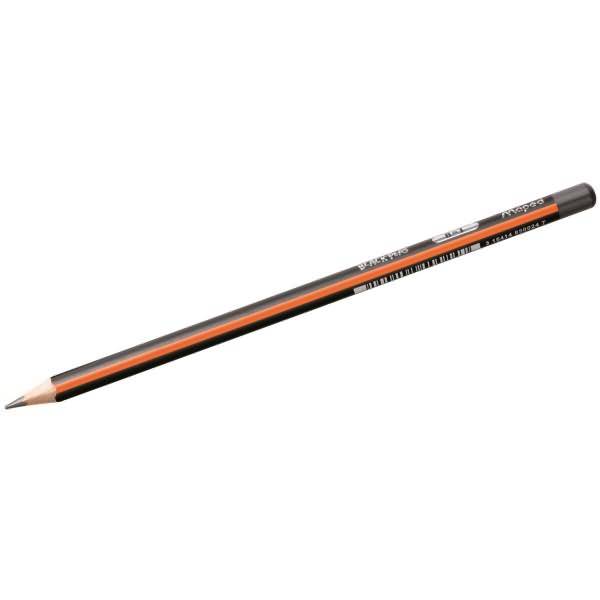 Bleistift Black'Peps Classic B dunkelgrau/orange