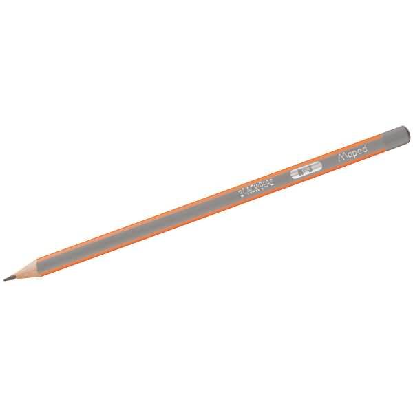Bleistift Black'Peps Classic H dunkelgrau/orange