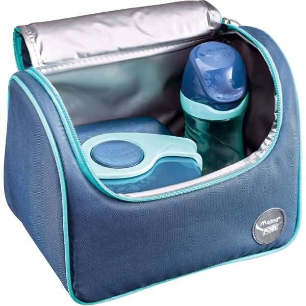 Lunch-Tasche isoliert Kids Origins blau 170x190x250mm