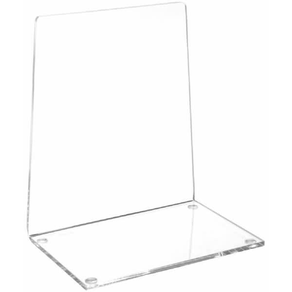 Buchstütze Acryl glasklar VE=2 Stück