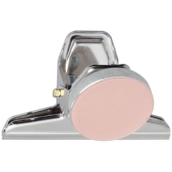 Briefklemmer Maulpro 75mm mit Kraftmagnet nickel VE=3 Stück