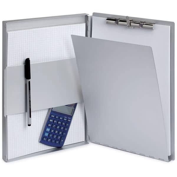 Schreibplatte Maulassist mit Aufbewahrungsbox Aluminium A4 hoch