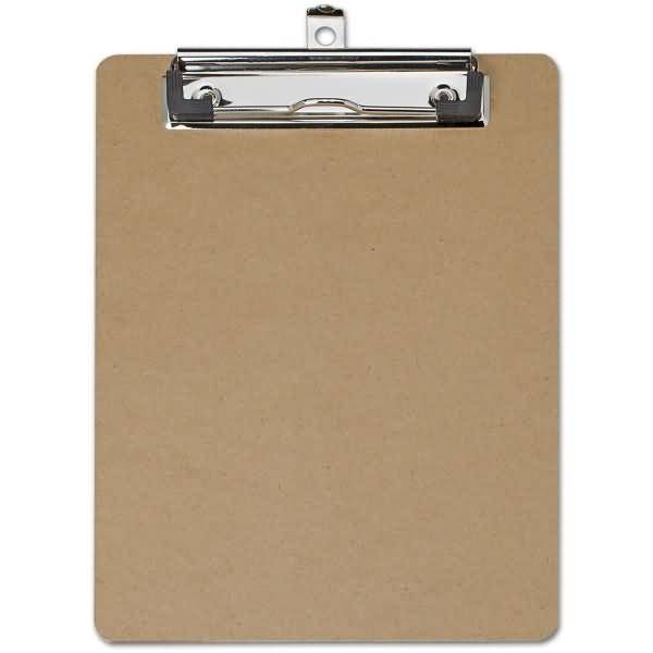 Schreibplatte Hartfaser-Holz A5 hoch holz