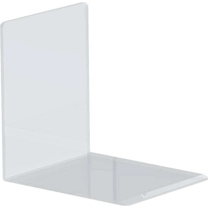 MAUL Buchstütze aus Acryl, glasklar, 80 x 100 x 100 mm