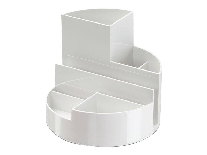 Rundbox Durchmesser 14cm Höhe 12,5cm weiß