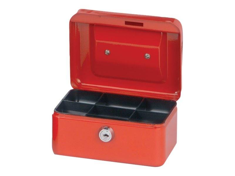 Jakob Maul GmbH MAUL - Geldkassette - lackierter Stahl - Rot