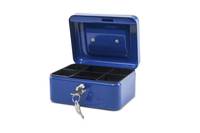 JAKOB MAUL - MAUL - Geldkassette - lackierter Stahl - Blau