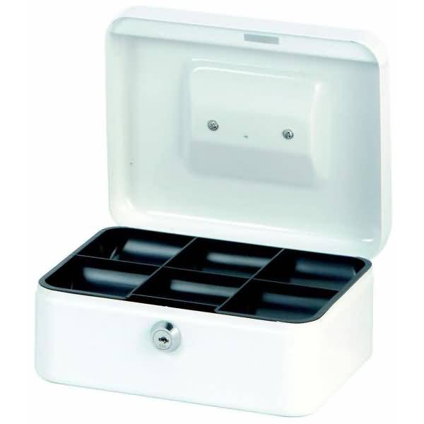 Geldkassette 2 20x17x9cm weiß