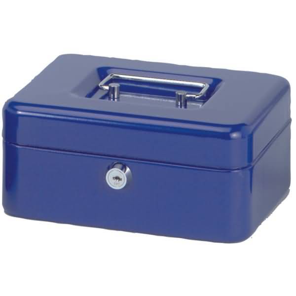 Geldkassette 2 20x17x9cm blau