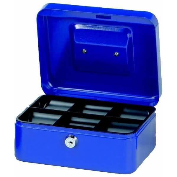 Geldkassette 2 20x17x9cm blau