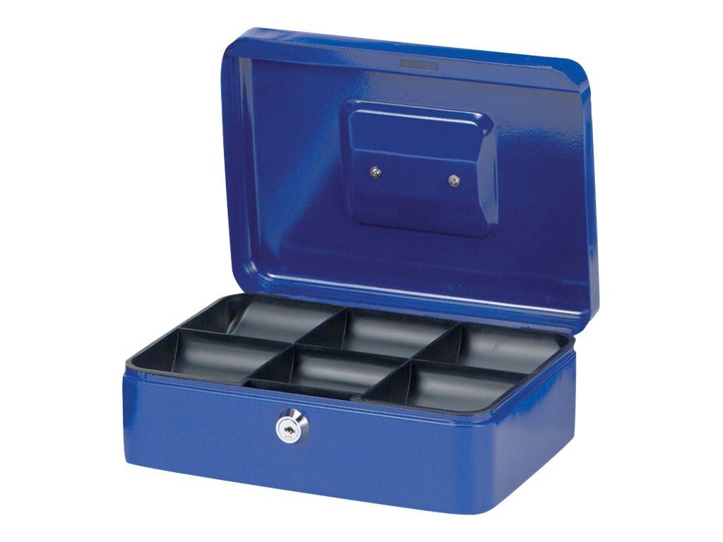 JAKOB MAUL - MAUL - Geldkassette - lackierter Stahl - Blau