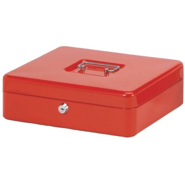 Geldkassette 4 30x24,5x9cm rot