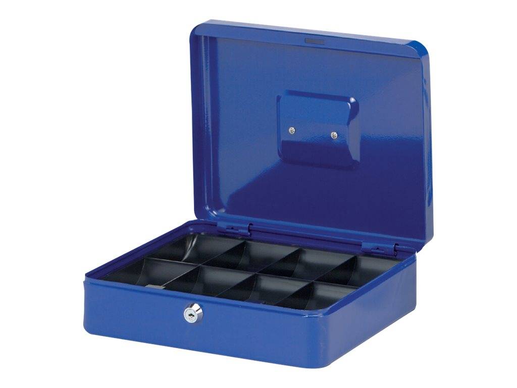 JAKOB MAUL - MAUL - Geldkassette - lackierter Stahl - Blau