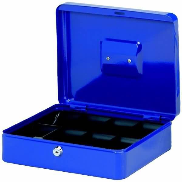 Geldkassette 4 30x24,5x9cm blau