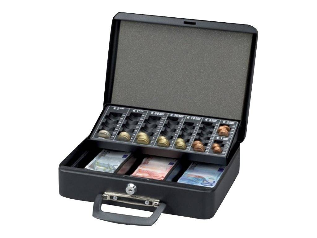 JAKOB MAUL - MAUL - Geldkassette - lackierter Stahl - Schwarz