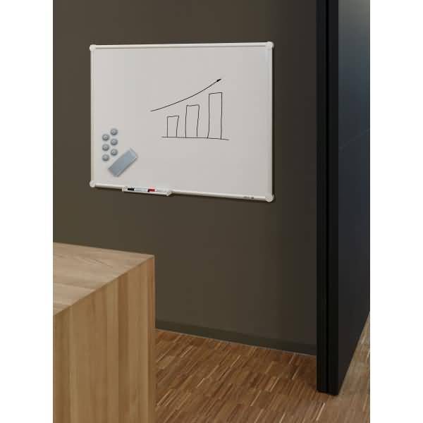 Whiteboard 2000 Maulpro white 90x120cm