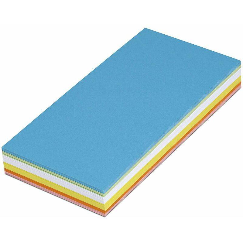 MAUL Moderationskarte, rechteckig, 205 x 95 mm, 120 Stück