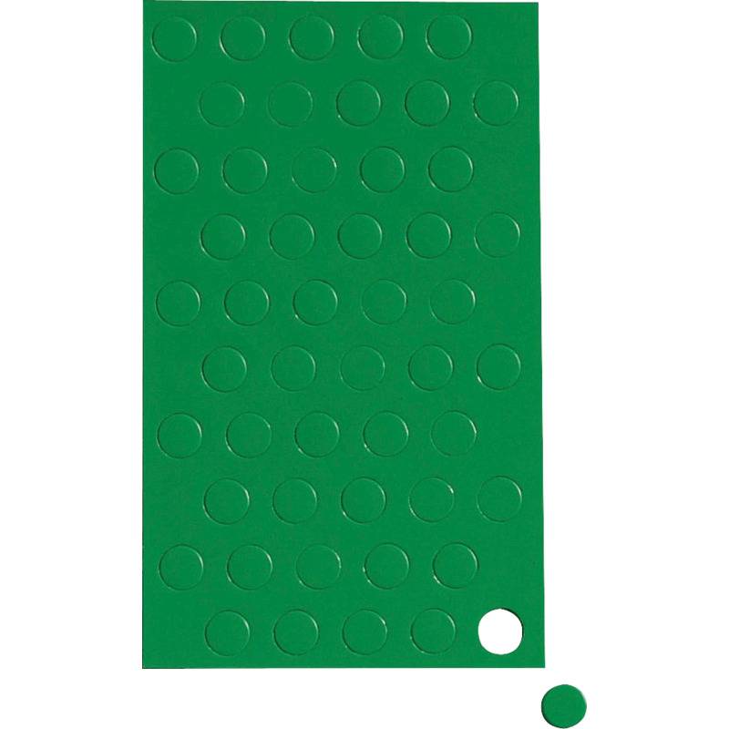 MAUL Magnetsymbol Kreis, Durchmesser: 10 mm, grün
