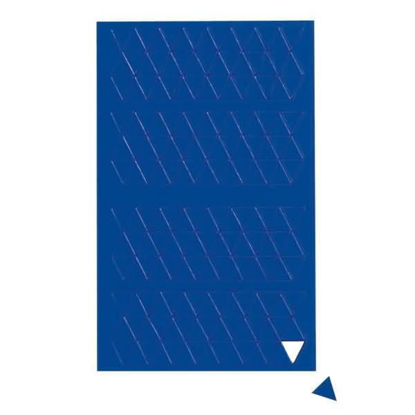Magnetsymbole Dreieck 10x10mm blau VE=180 Stück