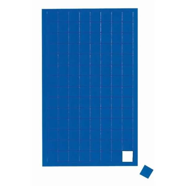 Magnetsymbole Quadrat 10x10mm blau VE=112 Stück