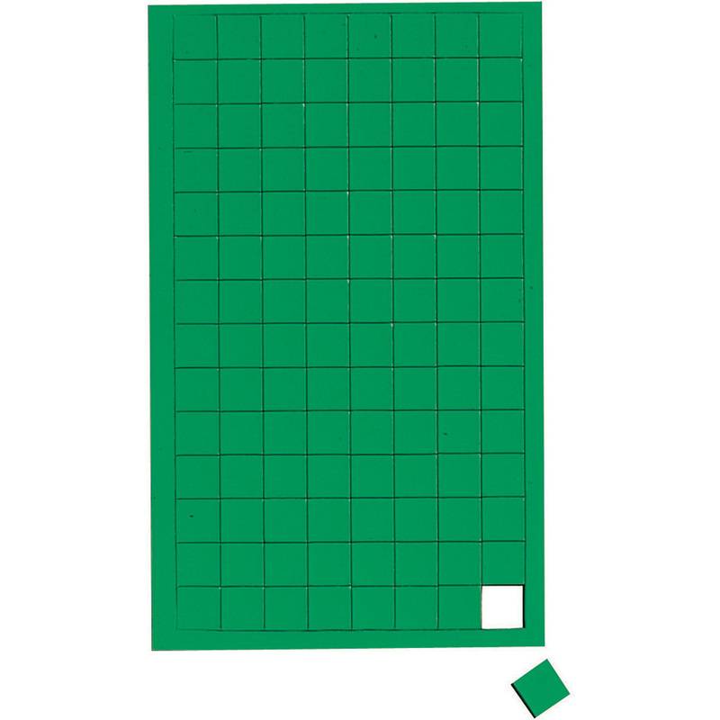 MAUL Magnetsymbol Quadrat, 10 x 10 mm, grün