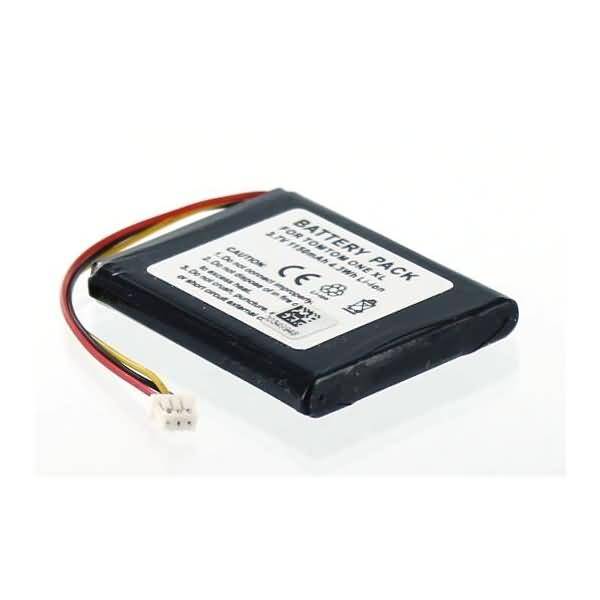 Akku für Tomtom One XL Li-Ion 3,7 Volt 800 mAh schwarz