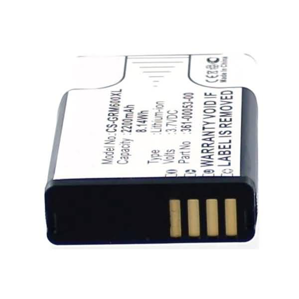 Akku für Garmin Montana 650 Li-Ion 3,7 Volt 2200 mAh schwarz