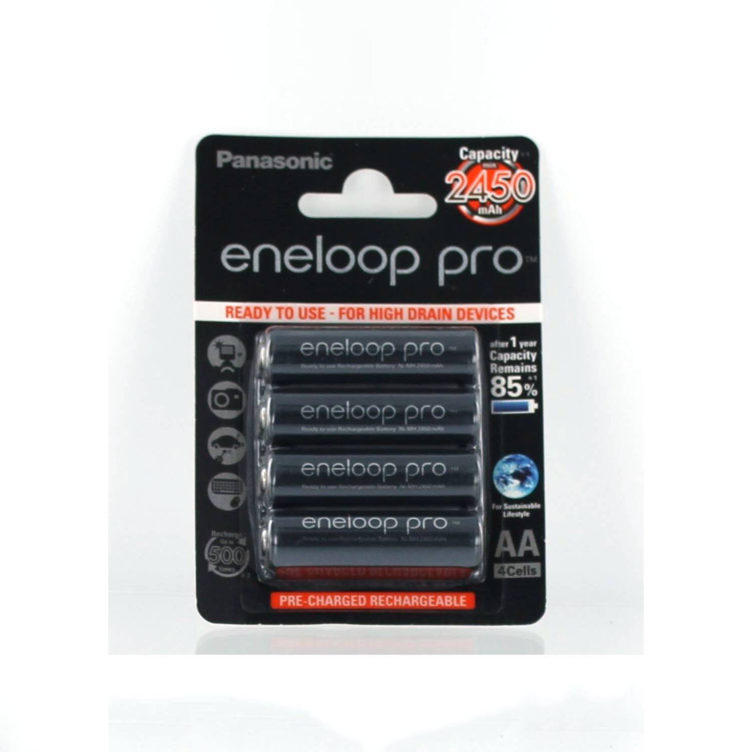 Originalakku Panasonic eneloop PRO AA Mignon