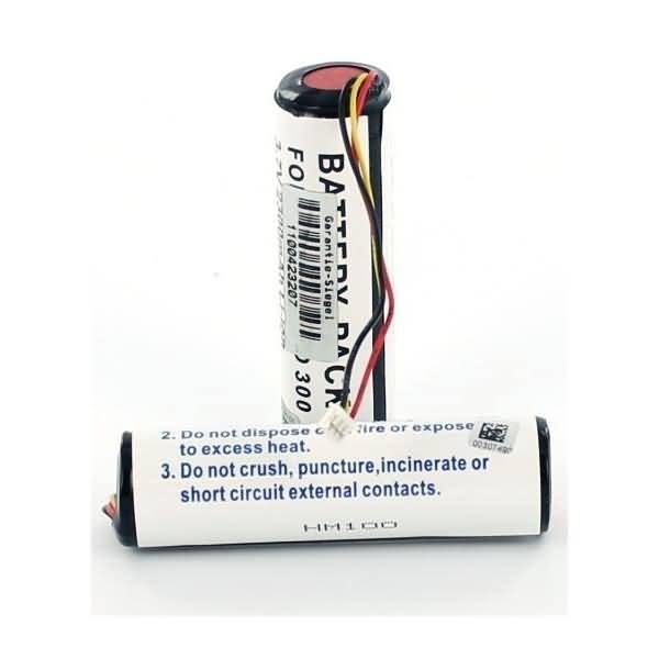 Akku für Blaupunkt Travelpilot Lucca MP3 Li-Ion 3,7 Volt 2300 mAh schwarz