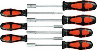 Steckschlüssel- Schraubendreher-Satz 5-13x mm 7-teilig FORMAT