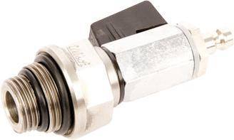 Gasprüfanschluß EdelstahlR1/2" + 3/4" 28 843