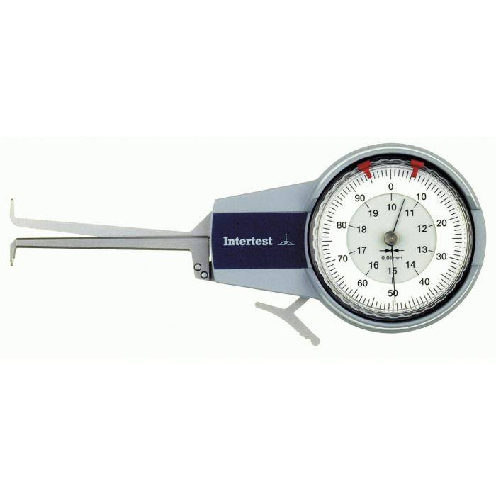Innenschnelltaster "Intertest" - Messkraft 0,8-1,3 N - Skala 0,01 mm