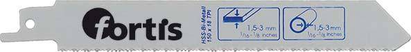 Säbelsägeblatt BIM 150/130/1,4 FORTIS