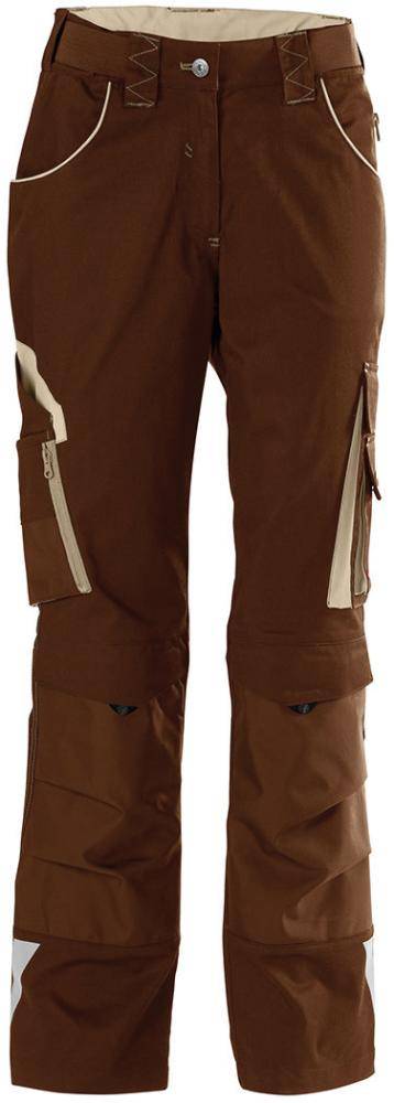 FORTIS Damen Bundhose 24,braun/beige,Gr.42
