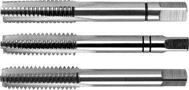 Handgewindebohrer-Satz DIN352 HSS M2 FORTIS