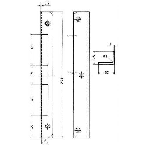 KFV Schlieslech Nr.15 250 ktg verzinkt