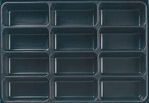 E-NORM Montagekoffer leer,12 Fach 4317784018838