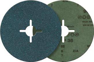 Fiberschleifscheibe Zir.Kor.125mm K 36 FORTIS