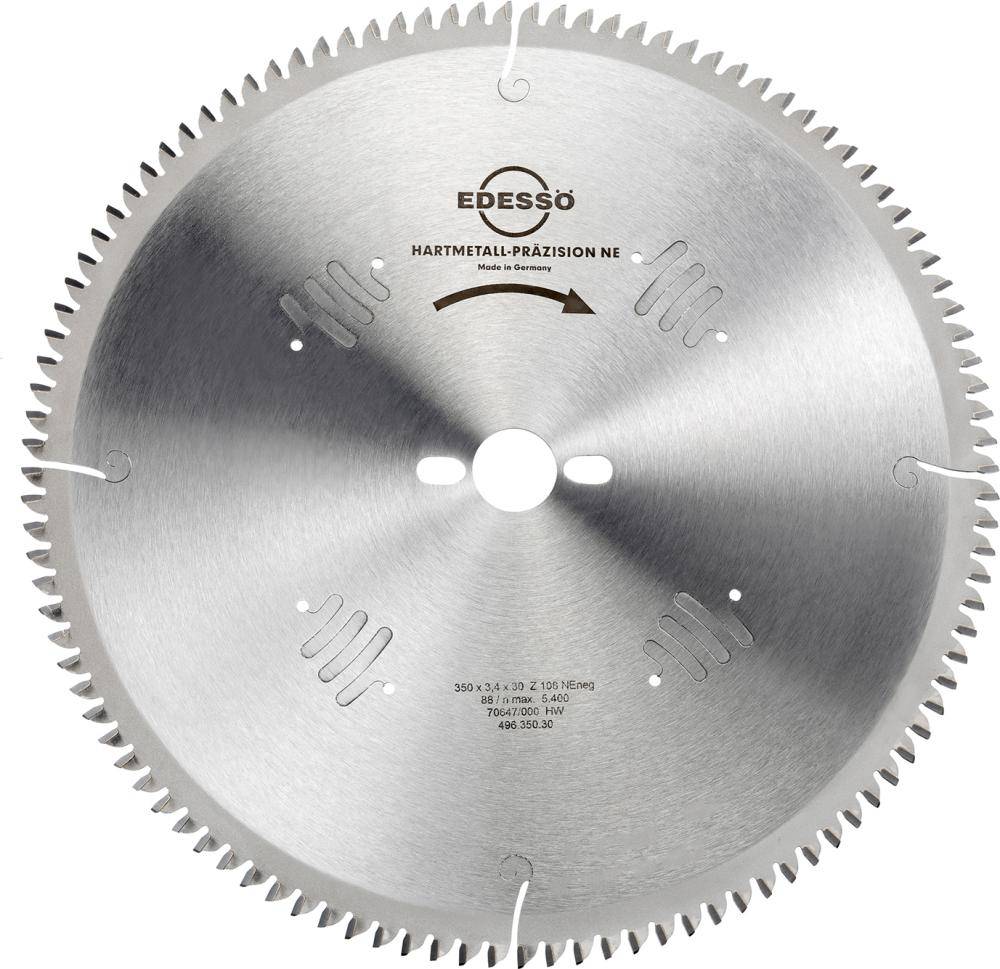 HW Kreissägebl. Präz. 350x3,4x30 Z 108 TF-neg.